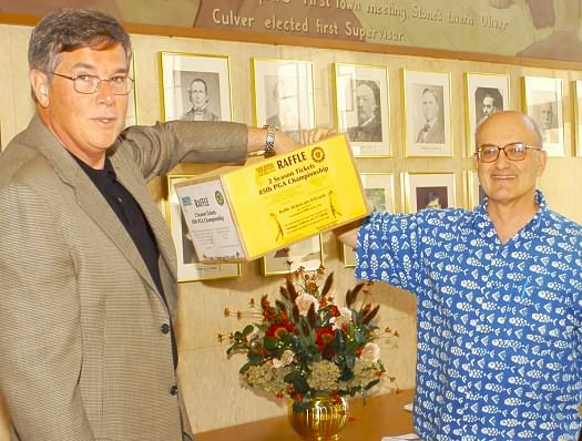 Photo:  Raffle drawing