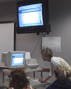 Video equipment in the library